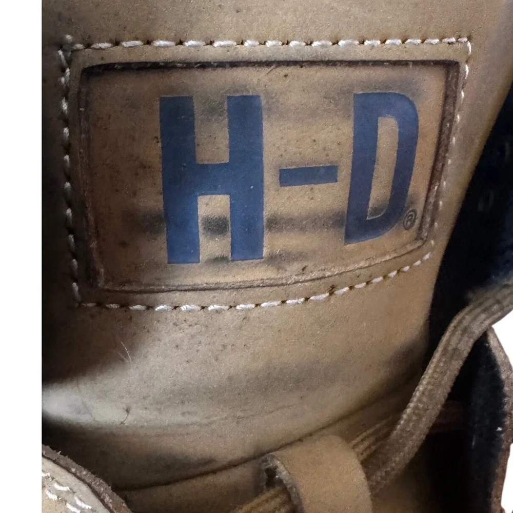 Harley-Davidson Mens Woodridge Work‎ Boots Nu Buck Leather D93379 Preloved  10.5